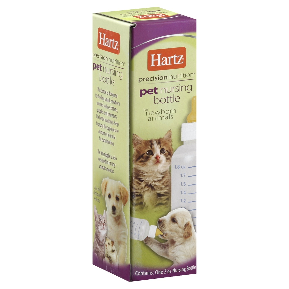 slide 1 of 4, Hartz Nursing Bottle, 1 ct