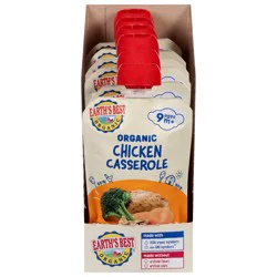 Earth's Best Organic Chicken Casserole Vegetable + Chicken Puree 4 oz