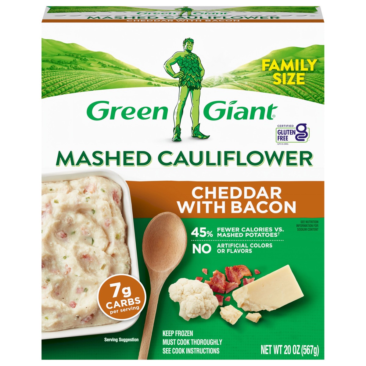 slide 1 of 9, Green Giant Mashed Cauliflower, 20 oz