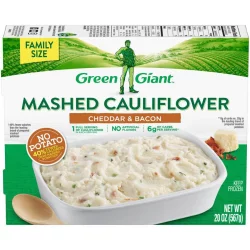 Green Giant Cheddar & Bacon Mashed Cauliflower 