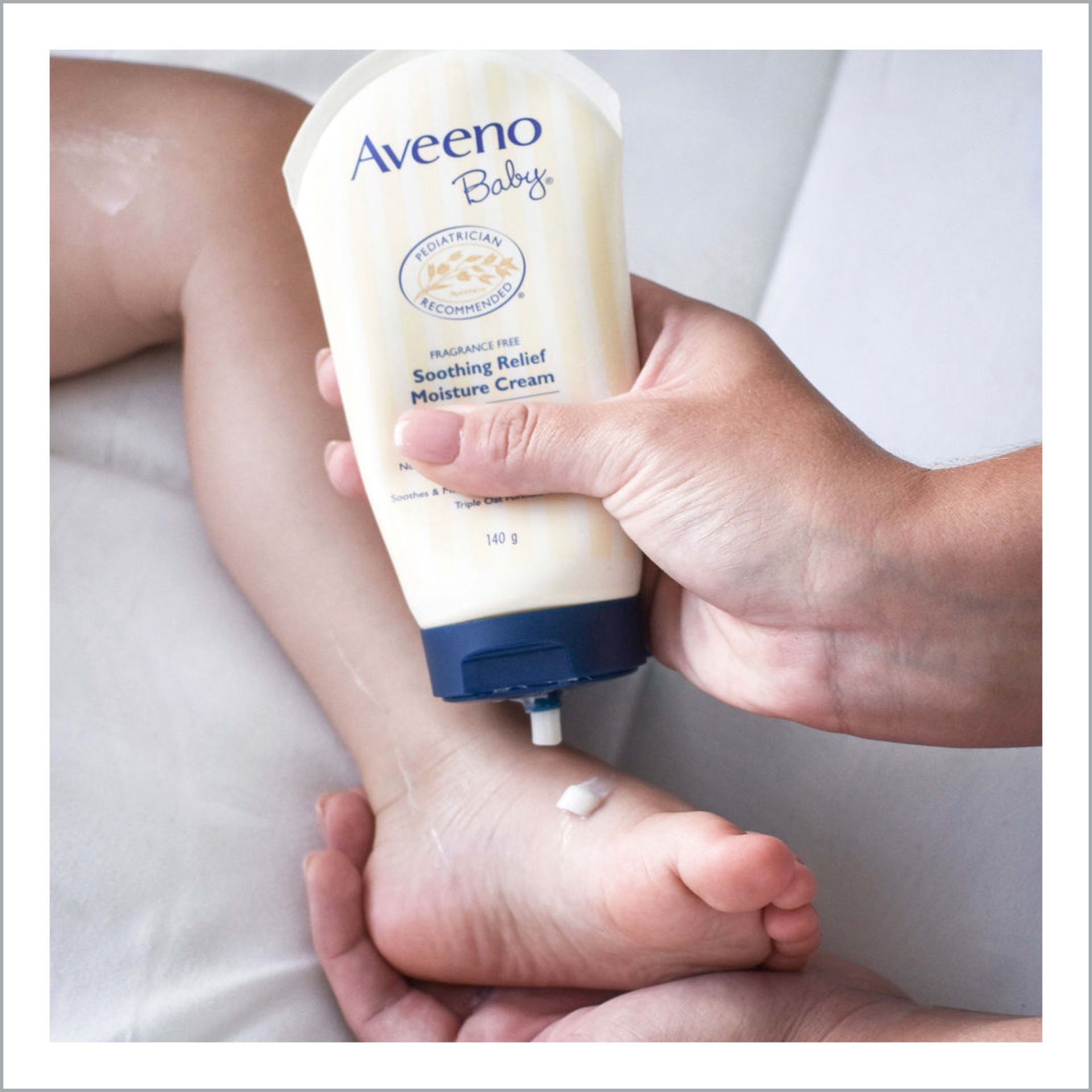 slide 2 of 5, Aveeno Soothing Relief Moisturizing Cream with Natural Oat Complex & Dimethicone, Hypoallergenic Baby Cream to Soothe & Relieve Dry, Sensitive Skin, Fragrance- & Paraben-Free, 8 oz, 8 oz