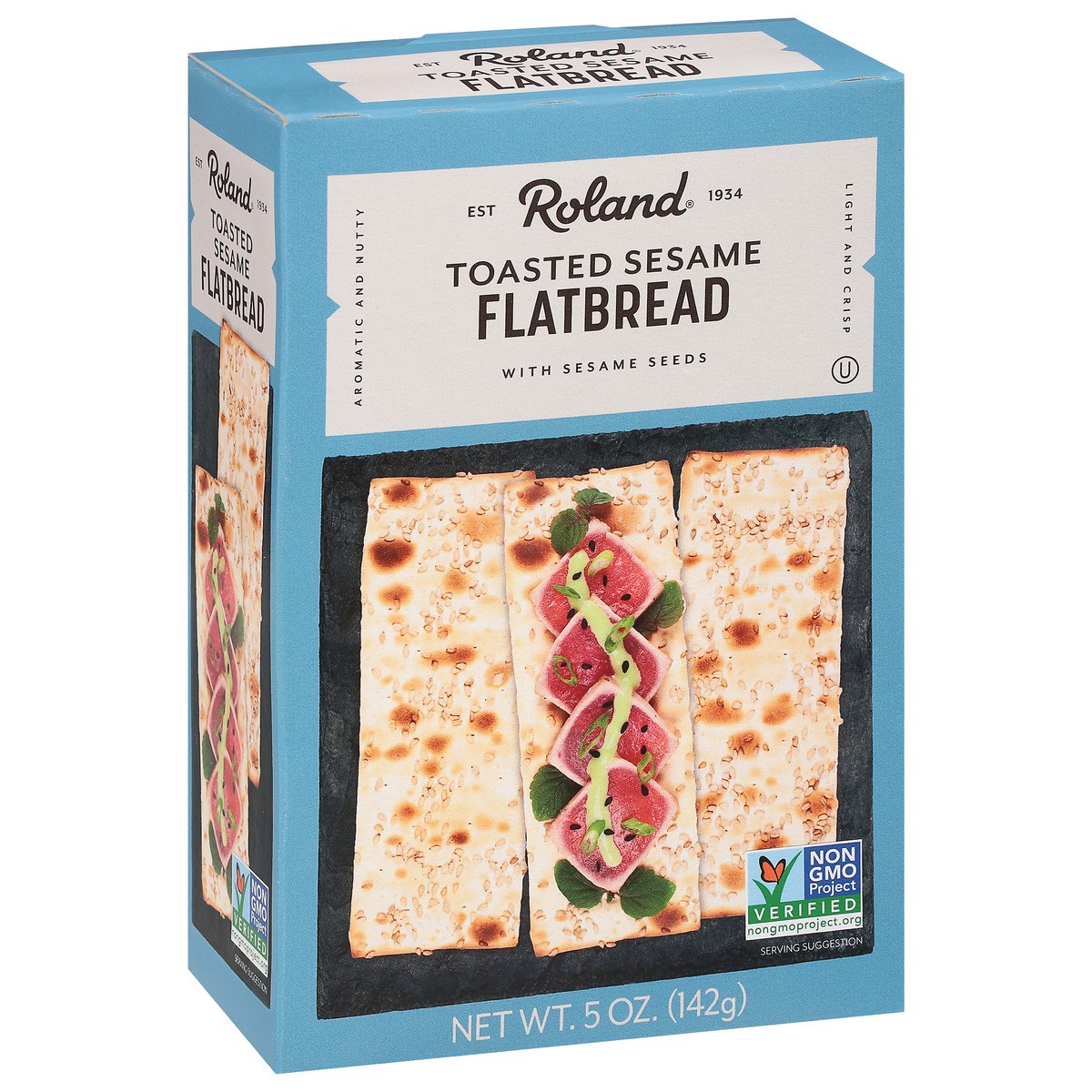 slide 6 of 9, Roland Susanna's Sesame Flatbrd, 5 oz