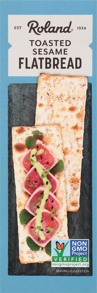 slide 3 of 9, Roland Susanna's Sesame Flatbrd, 5 oz
