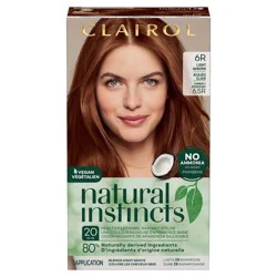 Natural Instincts Clairol Natural Instincts 6R Light Auburn Hair Color