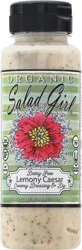 Salad Girl Organic Dairy Free Lemony Caesar Creamy Dressing & Dip 8 oz