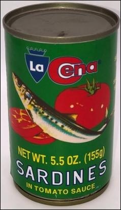 slide 1 of 1, La Cena Sardines In Tomato Sauce, 5.5 oz