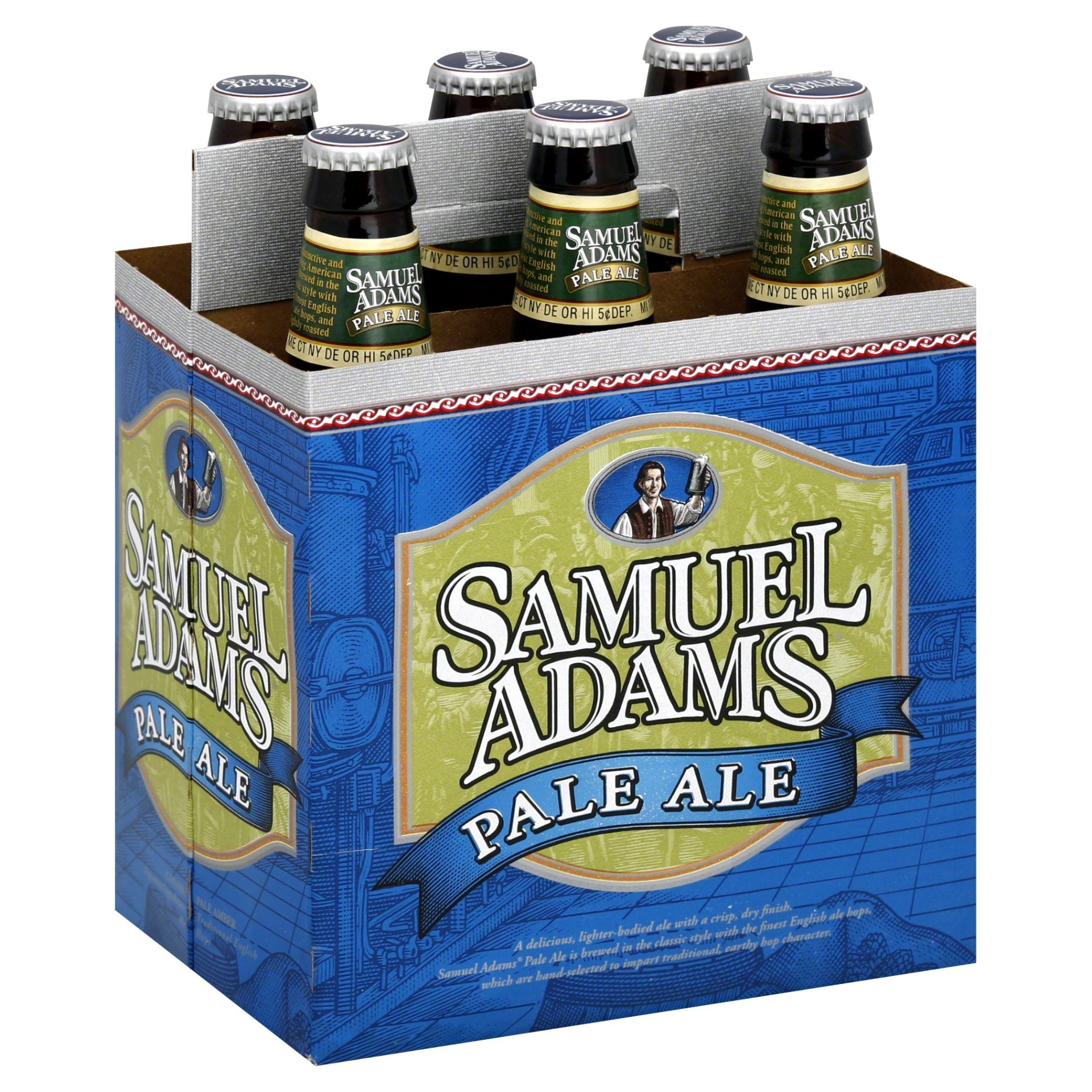 slide 1 of 1, Samuel Adams Pale Ale, 6 ct; 12 oz