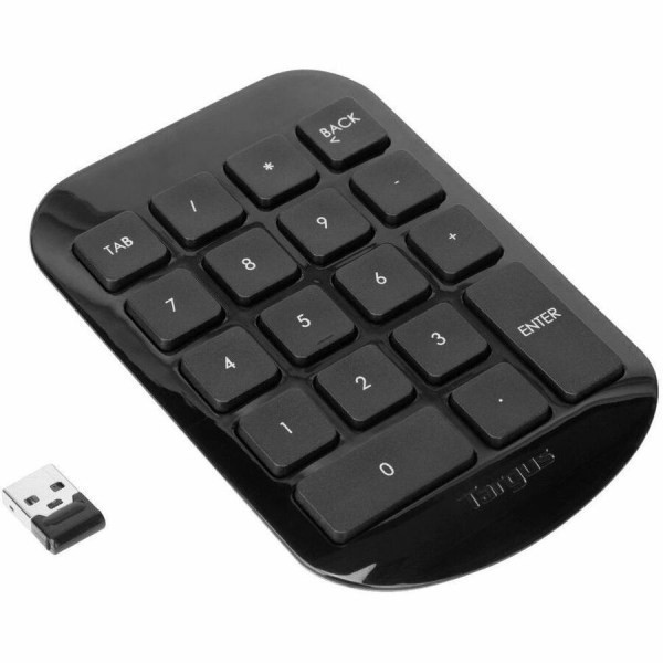 slide 5 of 7, Targus Wireless Numeric Keypad, Black/Gray, 1 ct