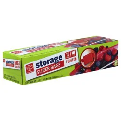 Harris Teeter Slider Storage Bag Gallon
