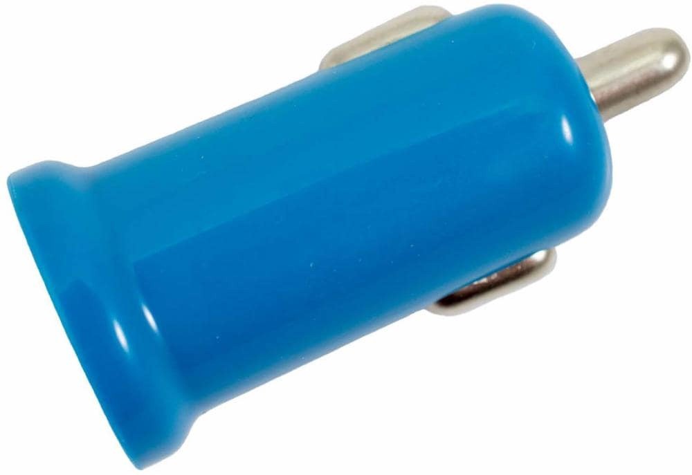 slide 1 of 1, CellCandy Low-Profile USB Car Charger - Tropical Blue, 1 ct