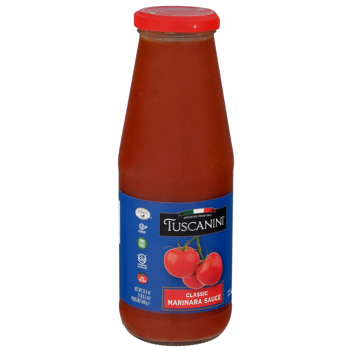 slide 8 of 13, Tuscanini Classic Marinara Sauce 24.3 oz, 24.3 oz