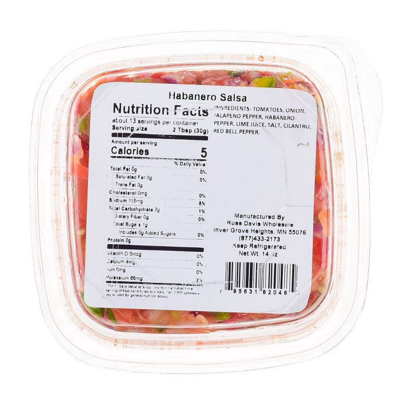 slide 2 of 3, Crazy Fresh Quick & Easy Q&E Salsa Habanero, 14 oz