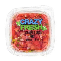 Crazy Fresh Quick & Easy Q&E Salsa Habanero