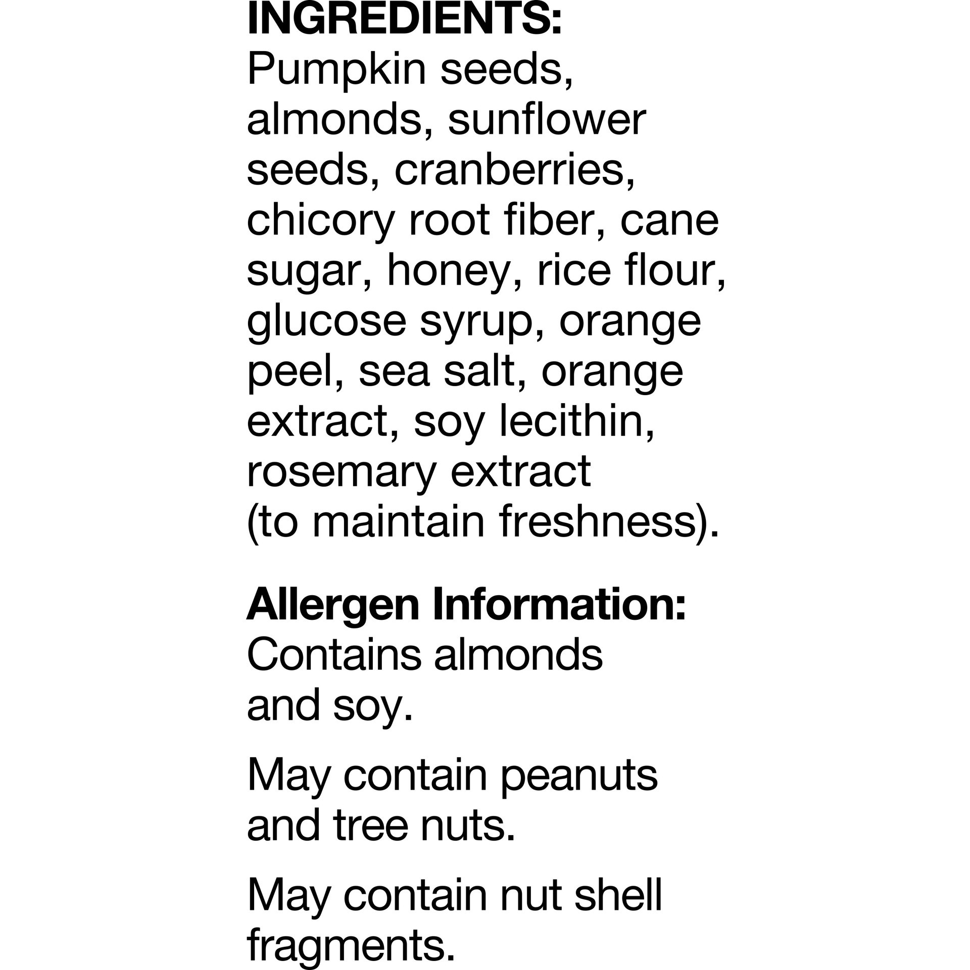 slide 3 of 4, KIND Seeds Fruit & Nuts Snack Bar, Orange Cranberry Pumpkin Seed, 1.4 OZ, 6 Count, 8.4 oz