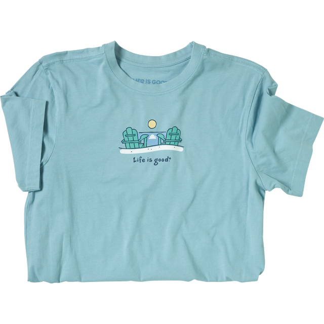 slide 1 of 1, LIFE IS GOOD Lig Mens Crew Neck, 1 ct