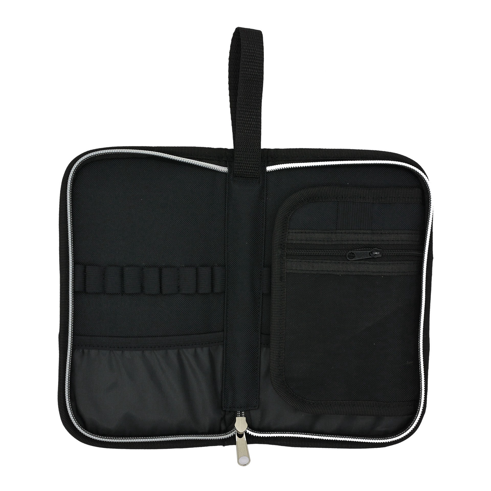 slide 2 of 3, Black Crochet Hook Case By Loops & Threads, 5 in x 5 in x 1 in