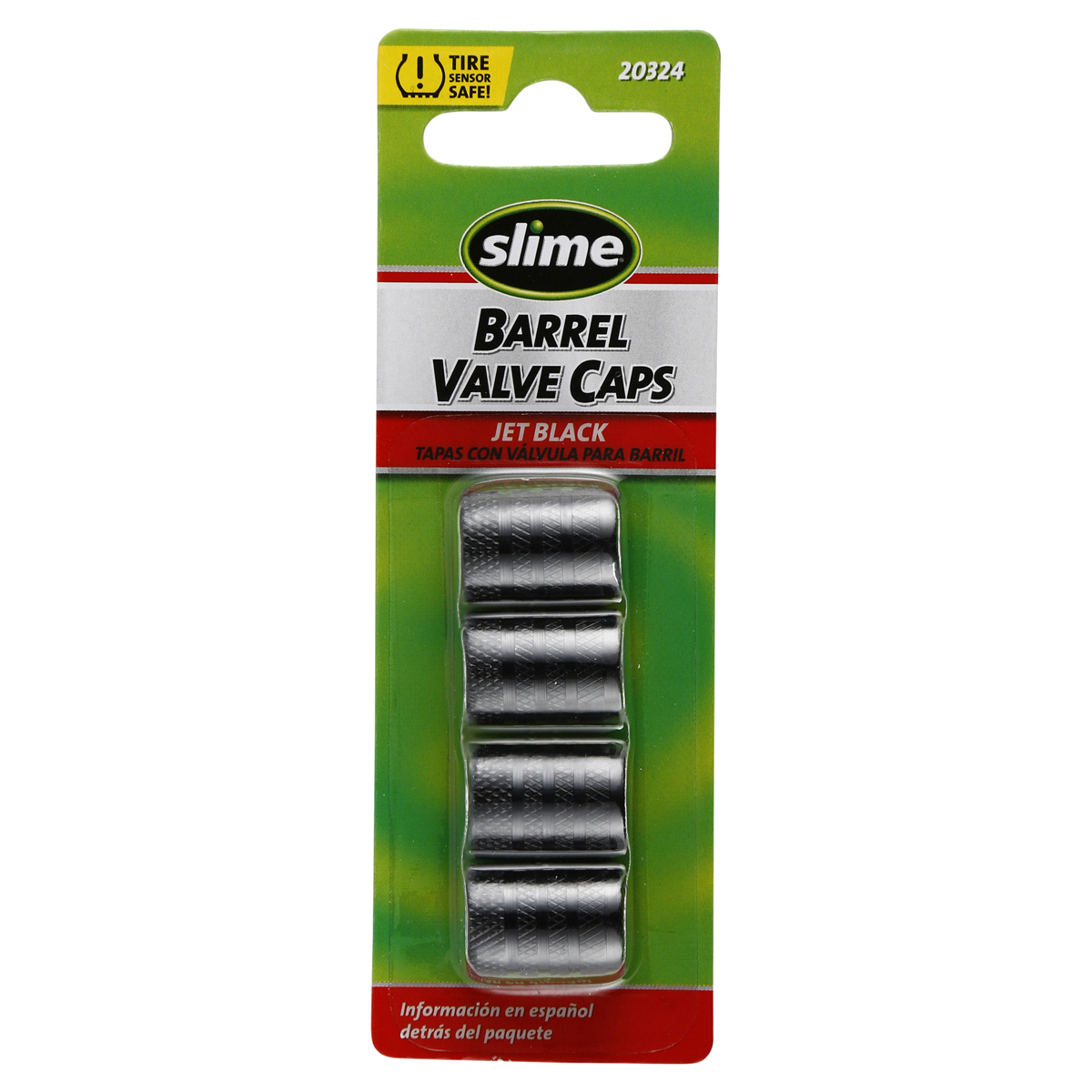 slide 1 of 5, Slime Barrel Valve Caps, Black, 1 ct