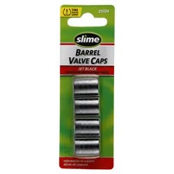 Slime Barrel Valve Caps, Black