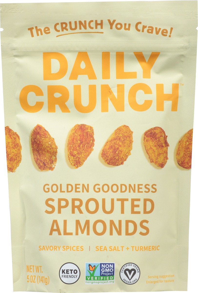 slide 4 of 13, Daily Crunch Golden Goodness Sprouted Almonds 5 oz, 5 oz