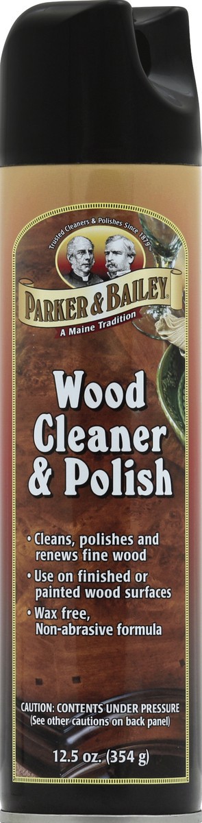 slide 1 of 3, Parker & Bailey Wood Cleaner & Polish 12.5 oz, 12.5 oz