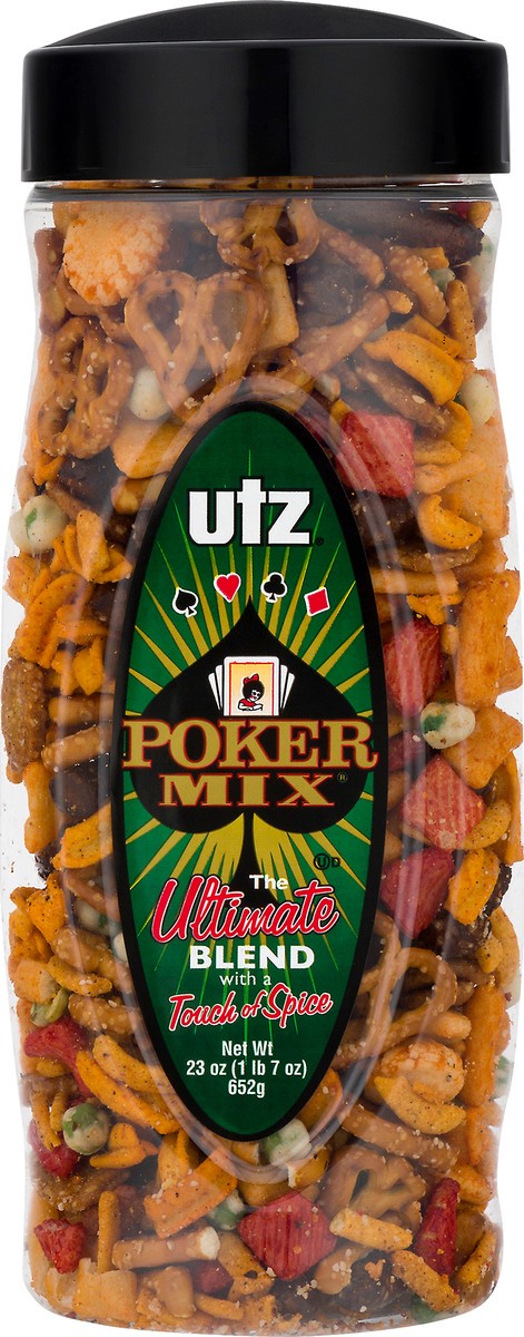 slide 4 of 10, Utz Poker Mix 23 oz, 23 oz