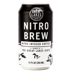Great Lakes Coffee Nitro Brew - 12 oz