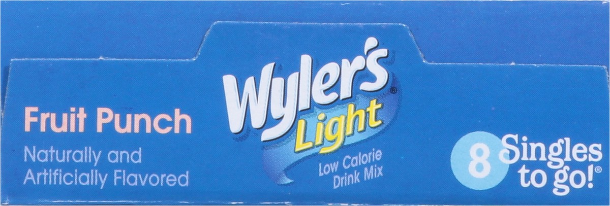 slide 9 of 9, Wyler's Light Low Calorie Fruit Punch Drink Mix - 8 ct, 8 ct