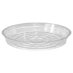Curtis Wagner Plastics Vinyl Plant Saucer - Clear