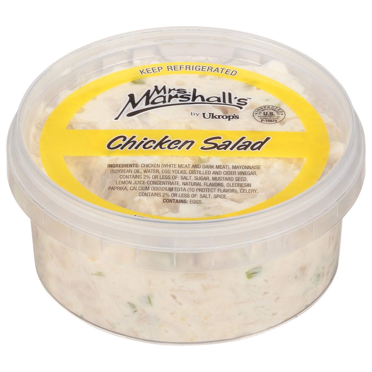 slide 1 of 13, Mrs. Marshall's Chicken Salad 12 oz, 12 oz