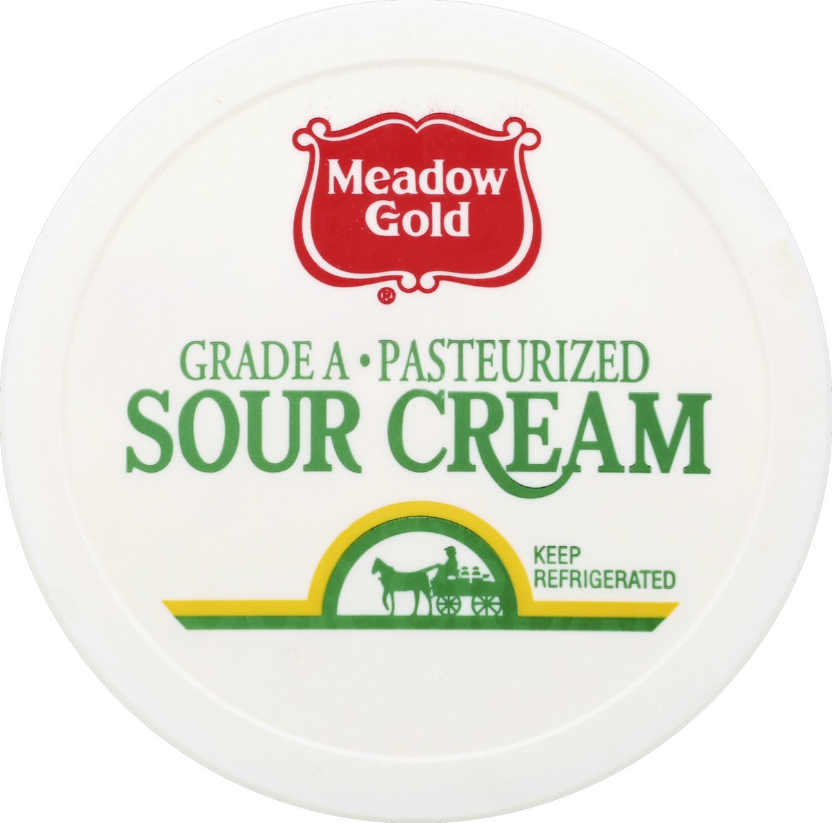 slide 6 of 7, Meadow Gold Sour Cream 16 oz, 16 oz