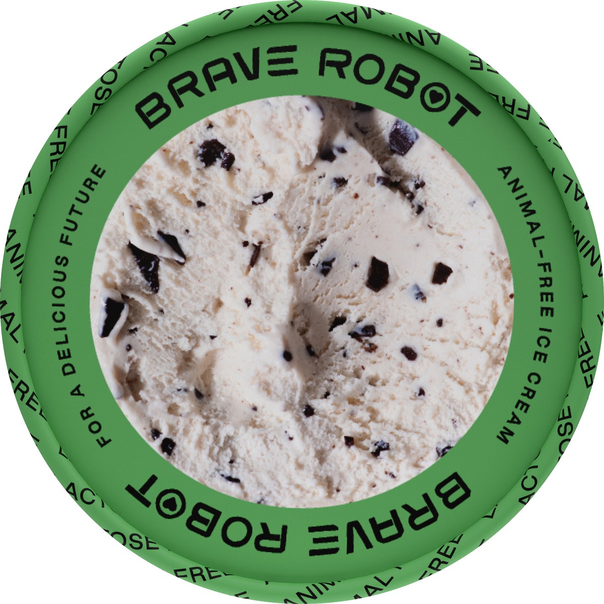 slide 7 of 7, Brave Robot Animal-Free Hazelnut Chocolate Chunk Ice Cream 14 oz, 14 oz