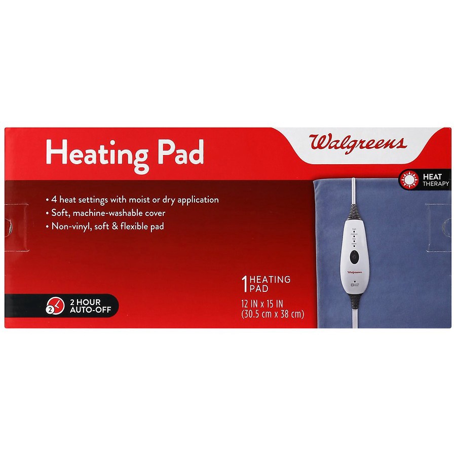 slide 2 of 2, Walgreens Heating Pad Moist / Dry, 1 ct