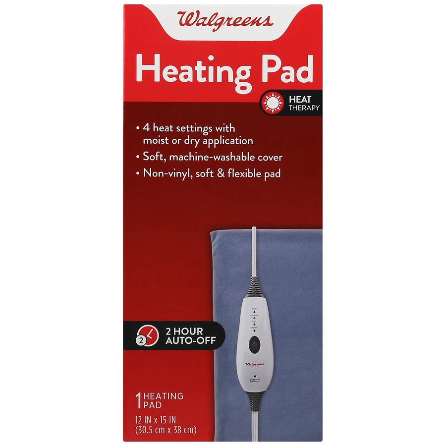 slide 1 of 2, Walgreens Heating Pad Moist / Dry, 1 ct