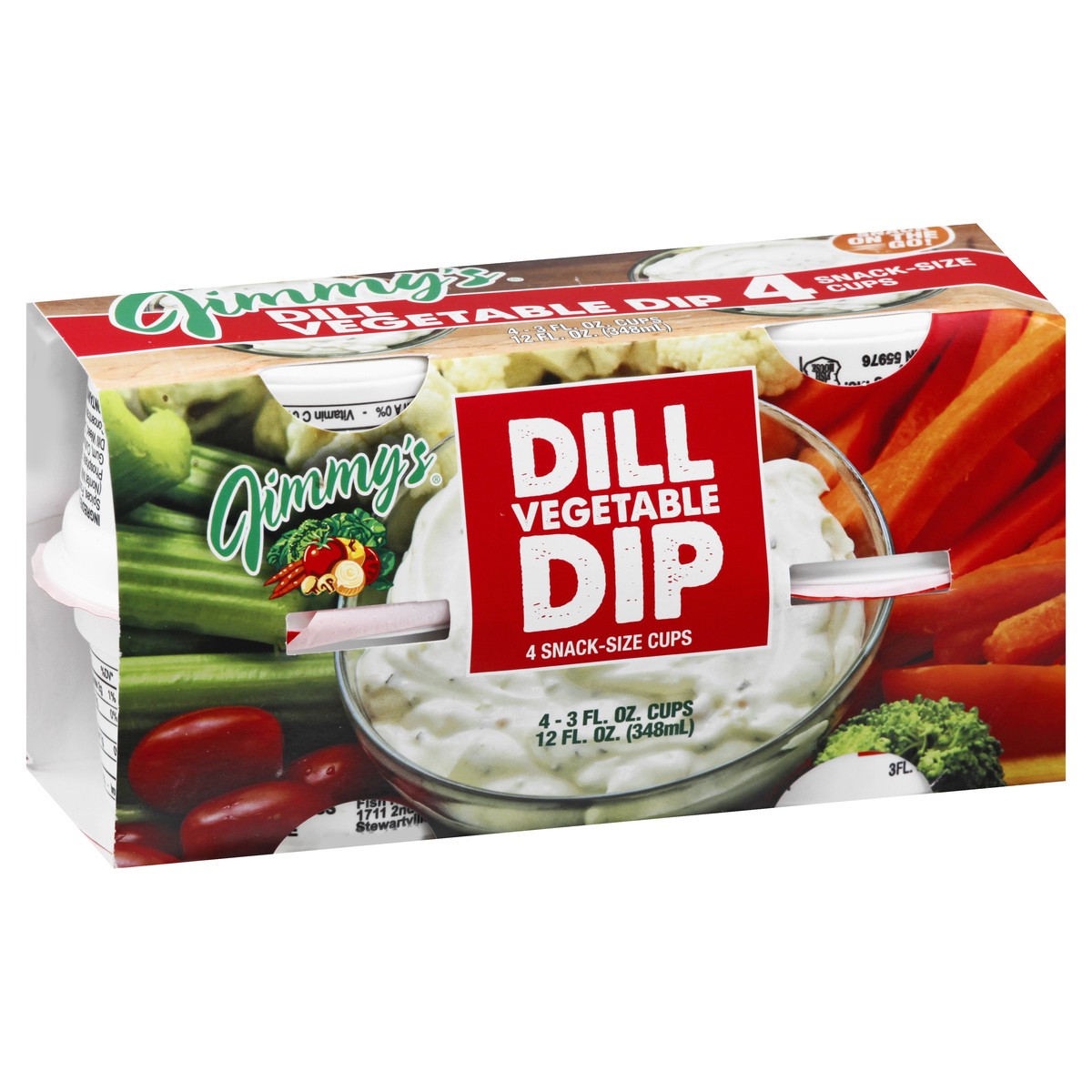 slide 7 of 10, Jimmy's Jimmys Vegetable Dip, Dill 4-3 Fl Oz, 12 fl oz