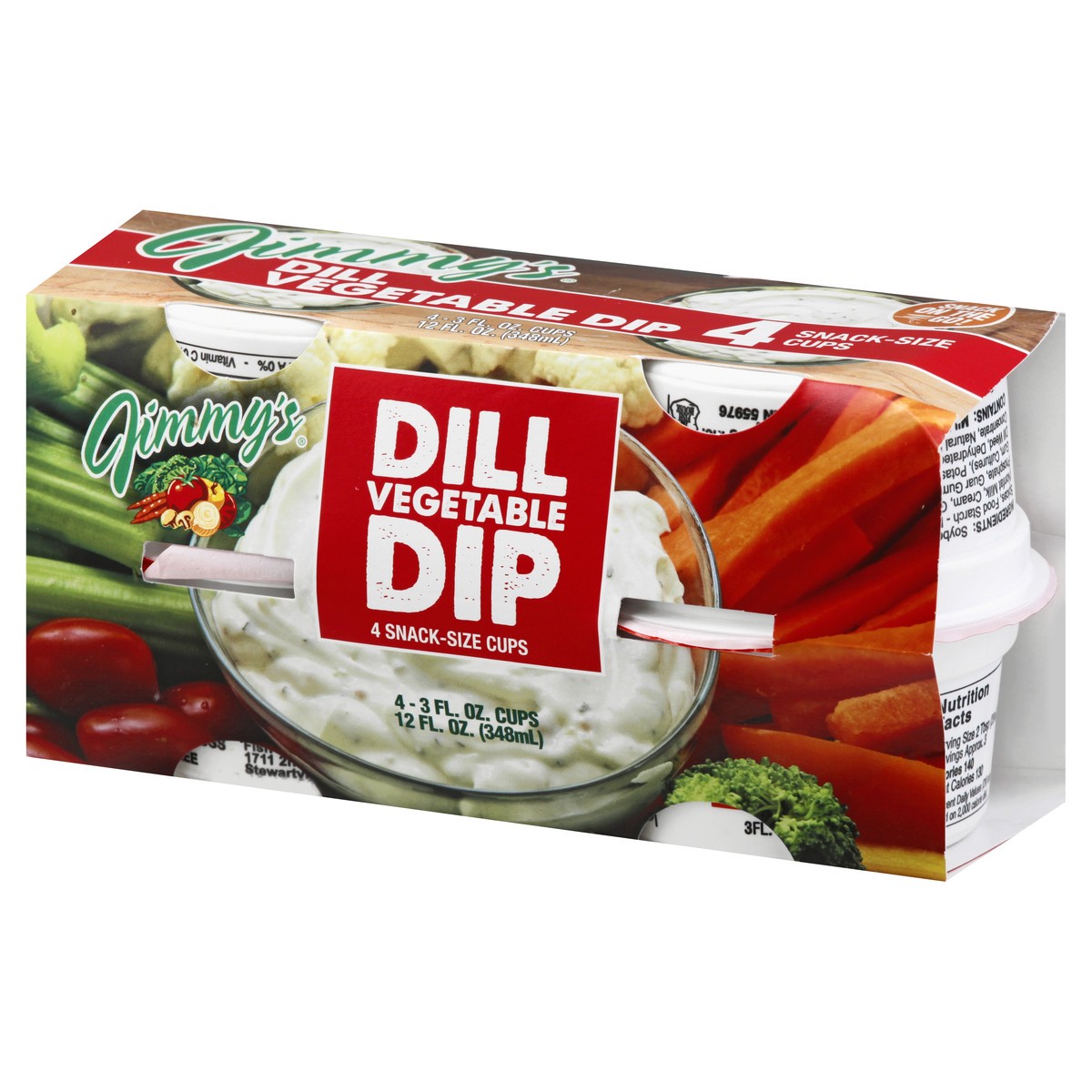 slide 8 of 10, Jimmy's Jimmys Vegetable Dip, Dill 4-3 Fl Oz, 12 fl oz