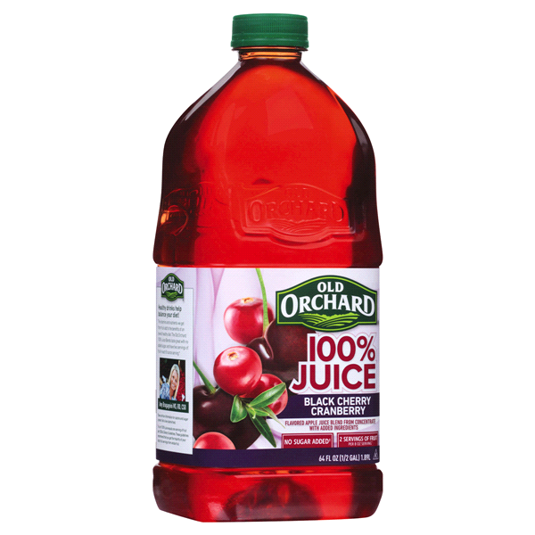 slide 10 of 17, Old Orchard 100% Juice Black Cherry Cranberry Juice - 64 fl oz, 64 fl oz