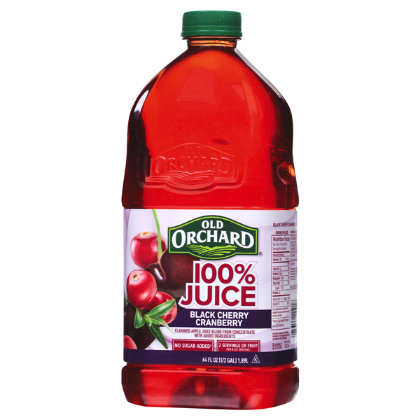 slide 3 of 17, Old Orchard 100% Juice Black Cherry Cranberry Juice - 64 fl oz, 64 fl oz