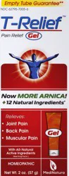 T-Relief Pain Relief Gel - Arnica Plus 12 Natural Ingredients
