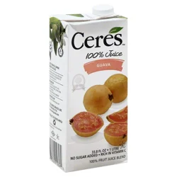 Ceres Guava 100% Fruit Juice Blend - Kosher For Passover