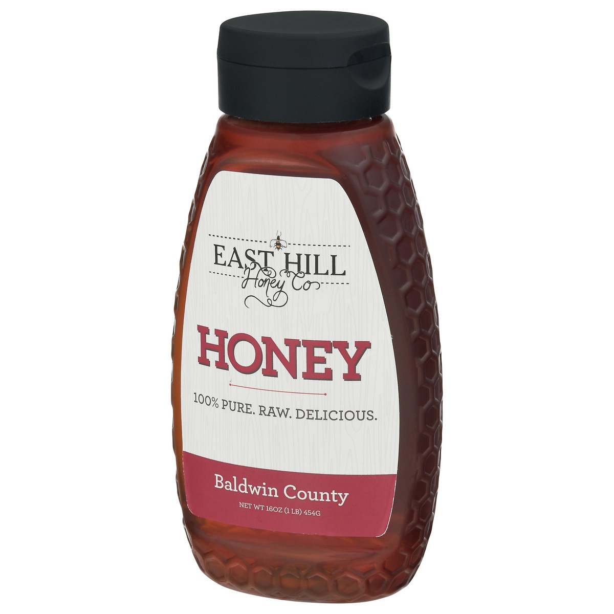 slide 3 of 9, East Hill Honey Co. Baldwin County Honey 16 oz, 16 oz