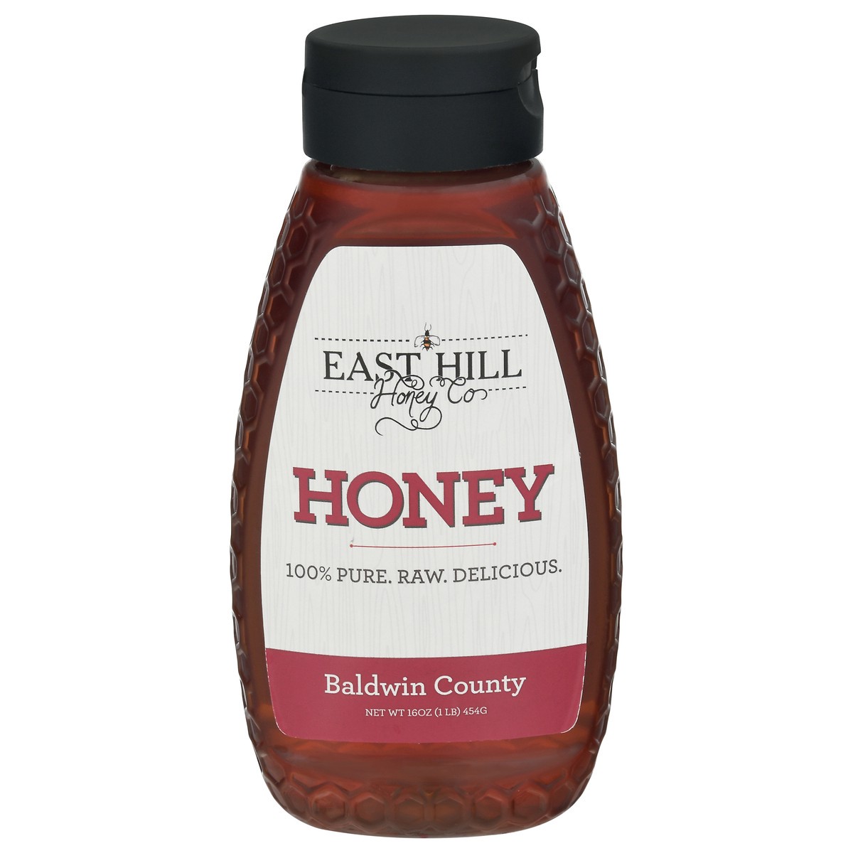 slide 1 of 9, East Hill Honey Co. Baldwin County Honey 16 oz, 16 oz