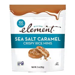 Element Sea Salt Caramel Crispy Rice Minis