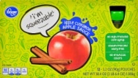 slide 1 of 1, Kroger Apple Cinnamon Applesauce Pouches, 12 ct; 3.2 oz