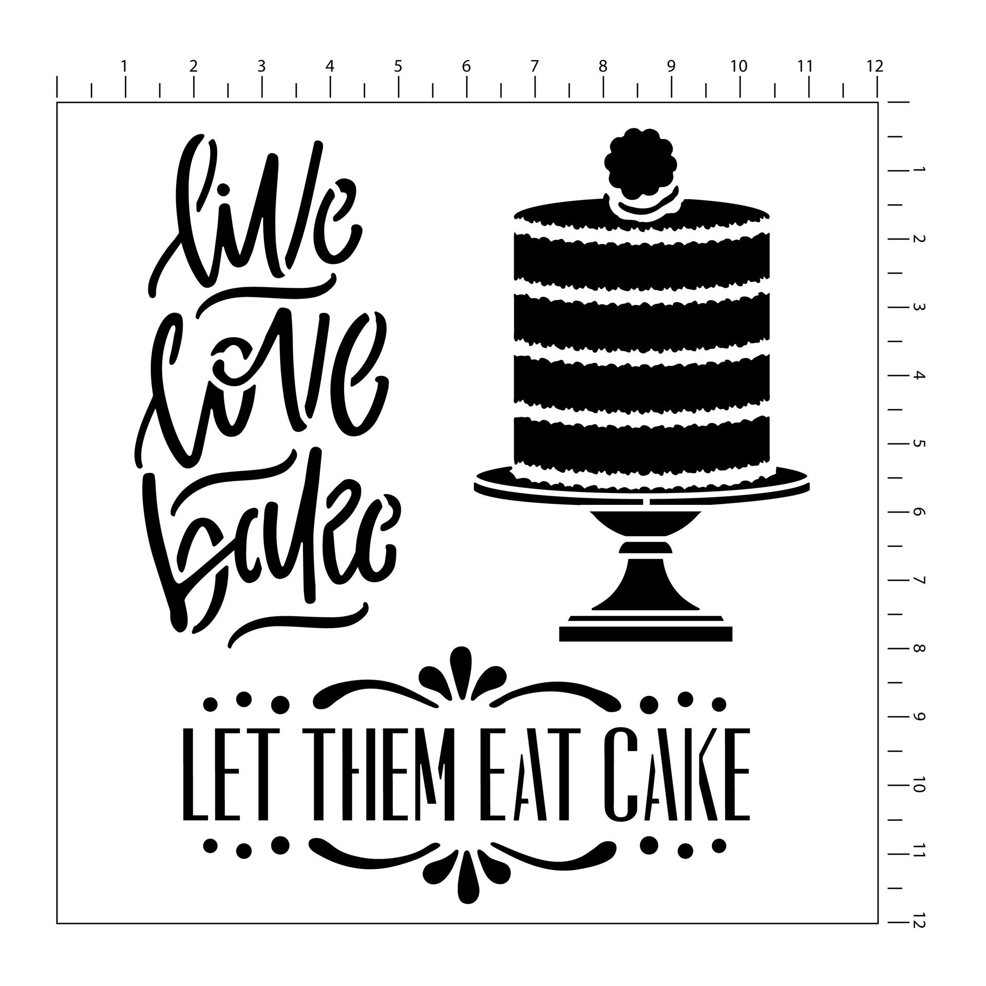 slide 4 of 4, Coffee & Wine Stencils By Craft Smart, 12" X 12", 12 in x 12 in