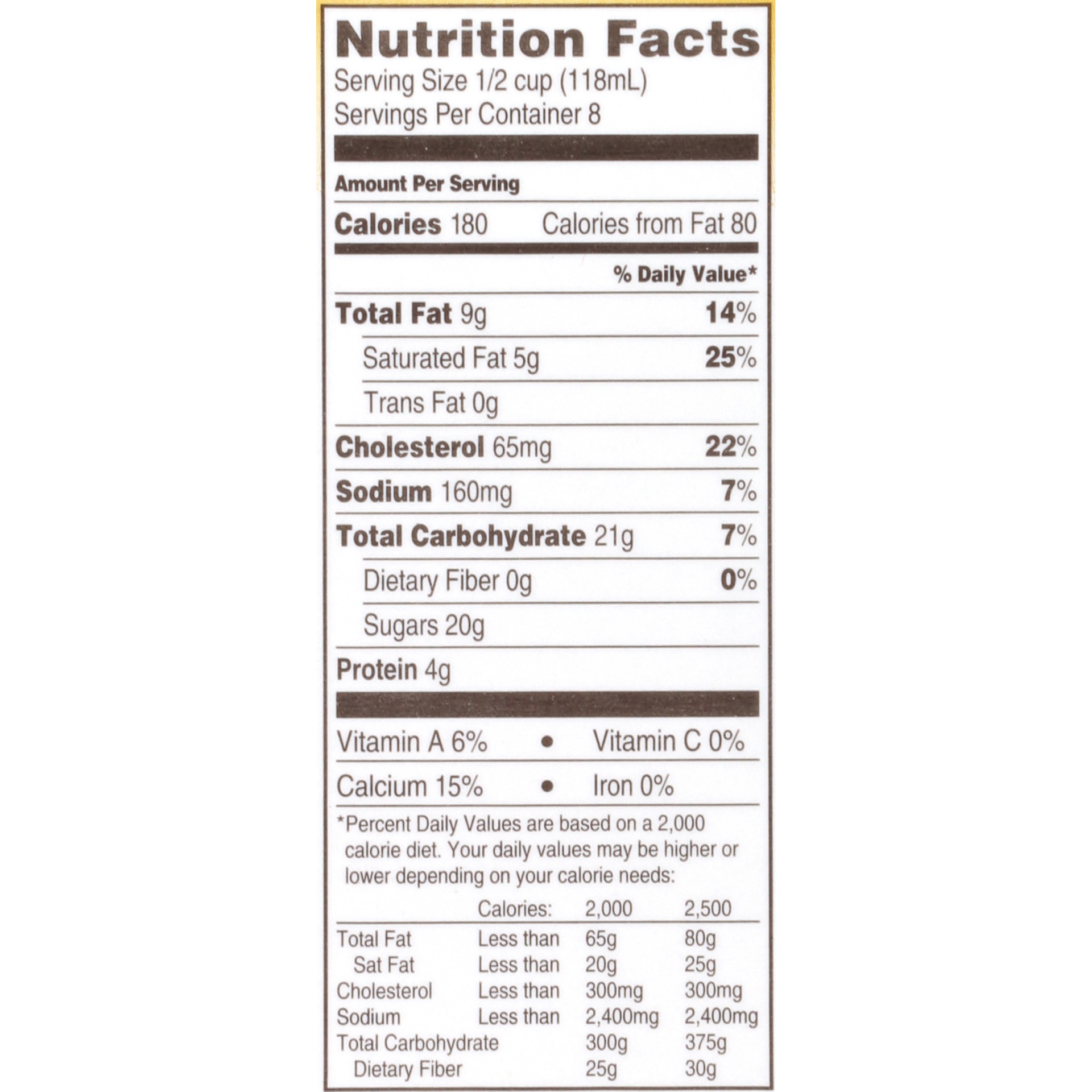 slide 7 of 8, Kemps Premium Golden Egg Nog 1 Qt. Carton, 1 qt