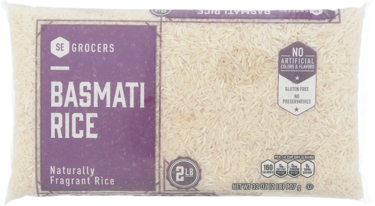 slide 11 of 14, SE Grocers  White Basmati Rice, 2 lb