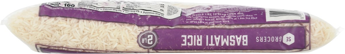 slide 7 of 14, SE Grocers  White Basmati Rice, 2 lb