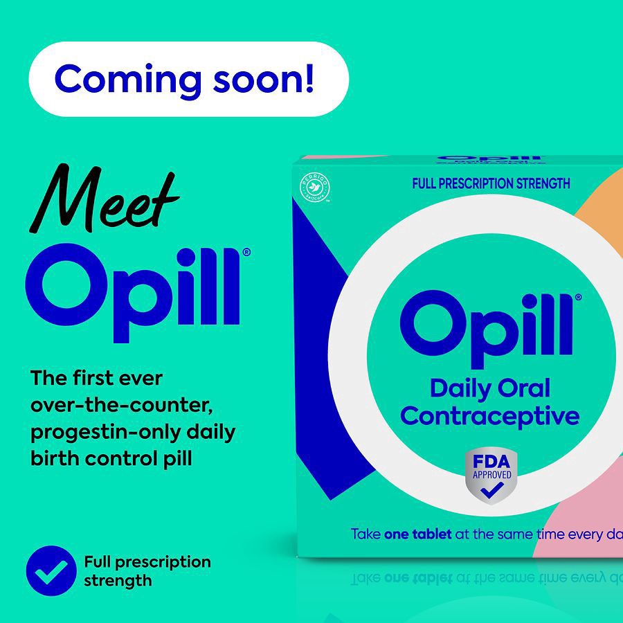 slide 1 of 1, Opill Daily Oral Contraceptive, 1 x 28 Day Supply, 28 ct