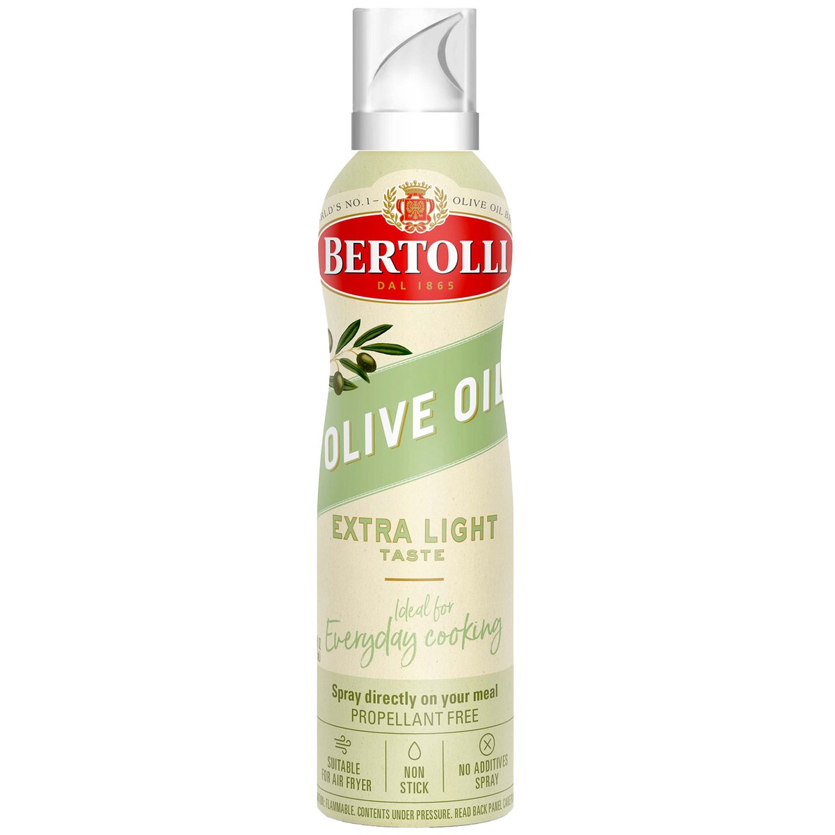 slide 1 of 13, Bertolli Extra Light Taste Spray, 4.9 fl oz, 4.90 fl oz