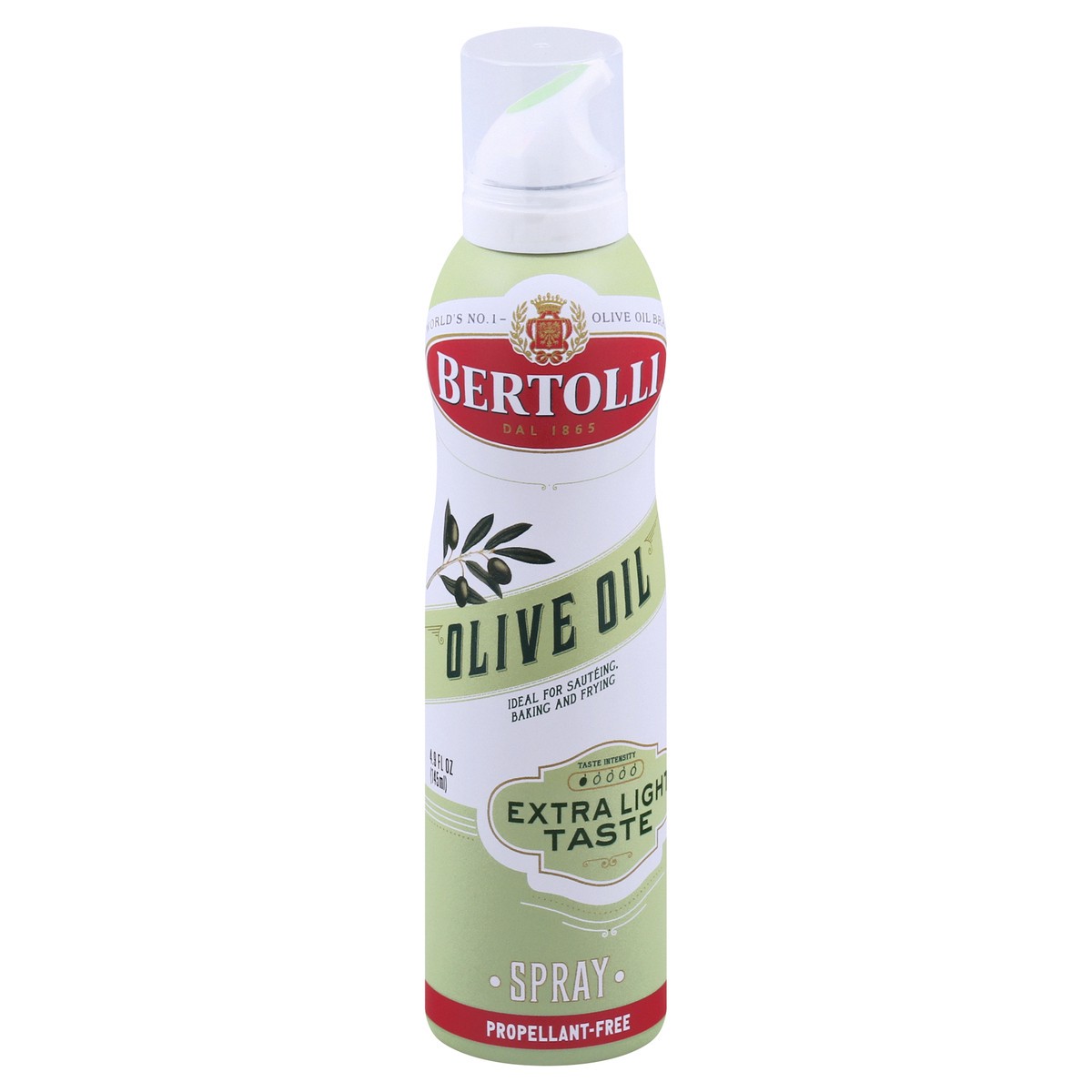 Bertolli 100 Olive Oil Nonstick Cooking Spray Extra Light Tasting 5 oz